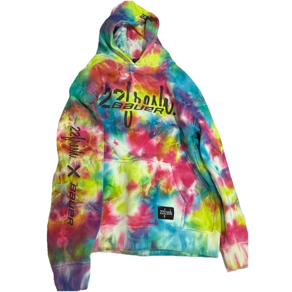 BAUER/22FRESH TIE DYE HOODIE Youth XL